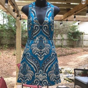 Alice + Olivia Floral Embroidery Dress